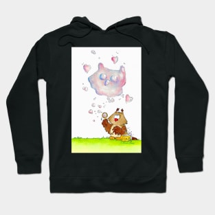 Thinking of you - Owl Hoodie